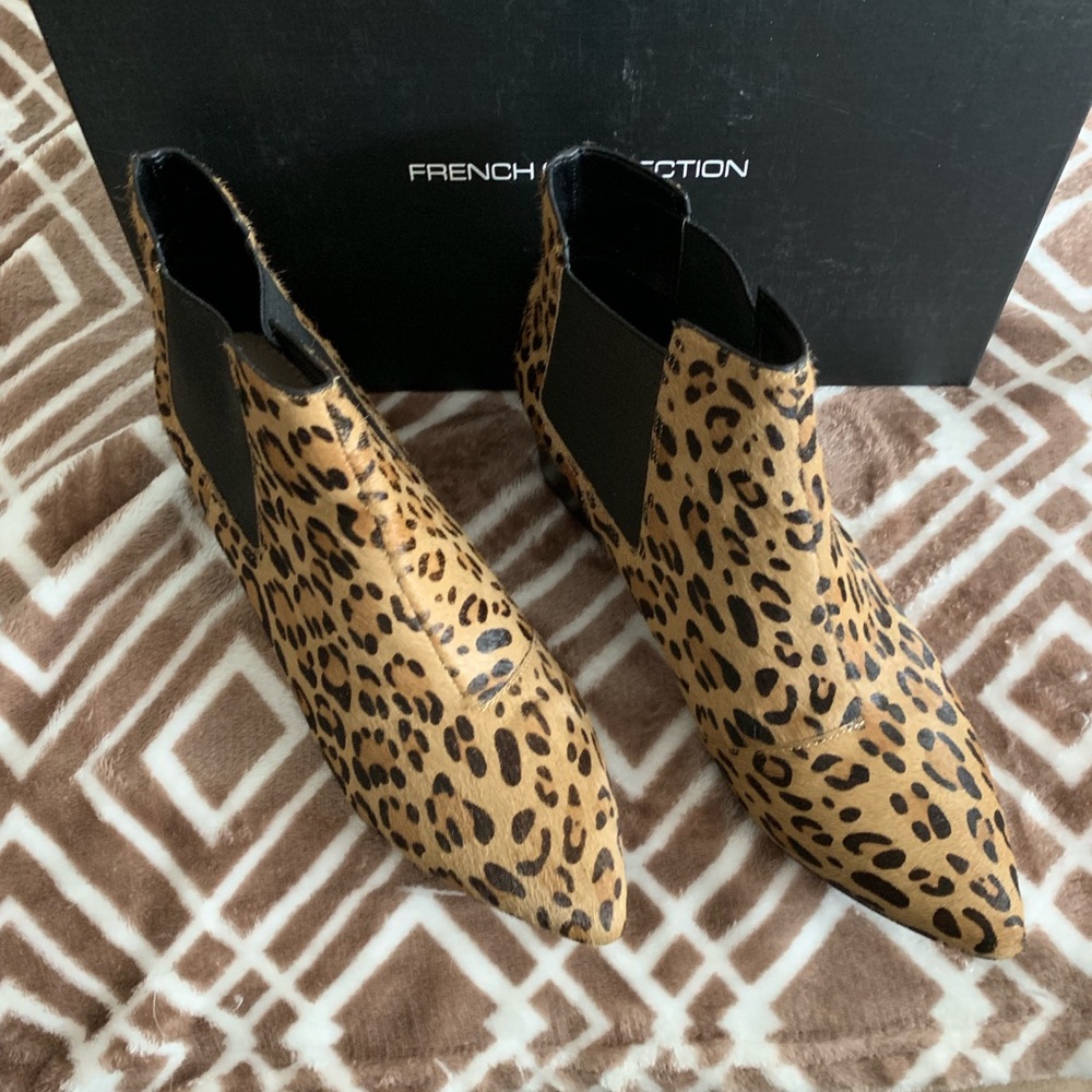 French Connection-Ronan Leopard Shoes